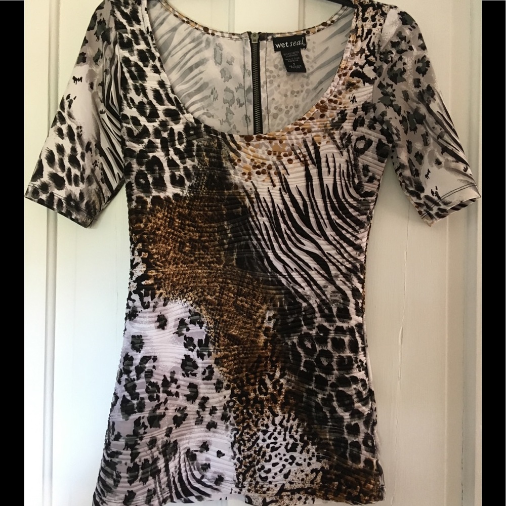 Animal print shirt